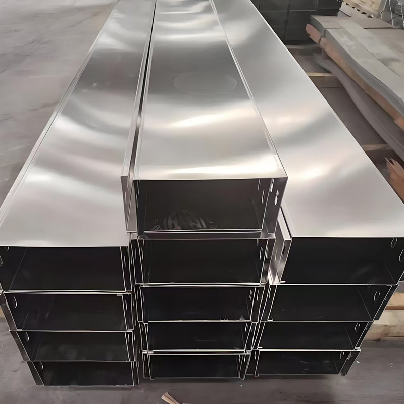 Non Flammable Slot Type Cable Metal Tray High Corrosion Resistance In Industrial Settings
