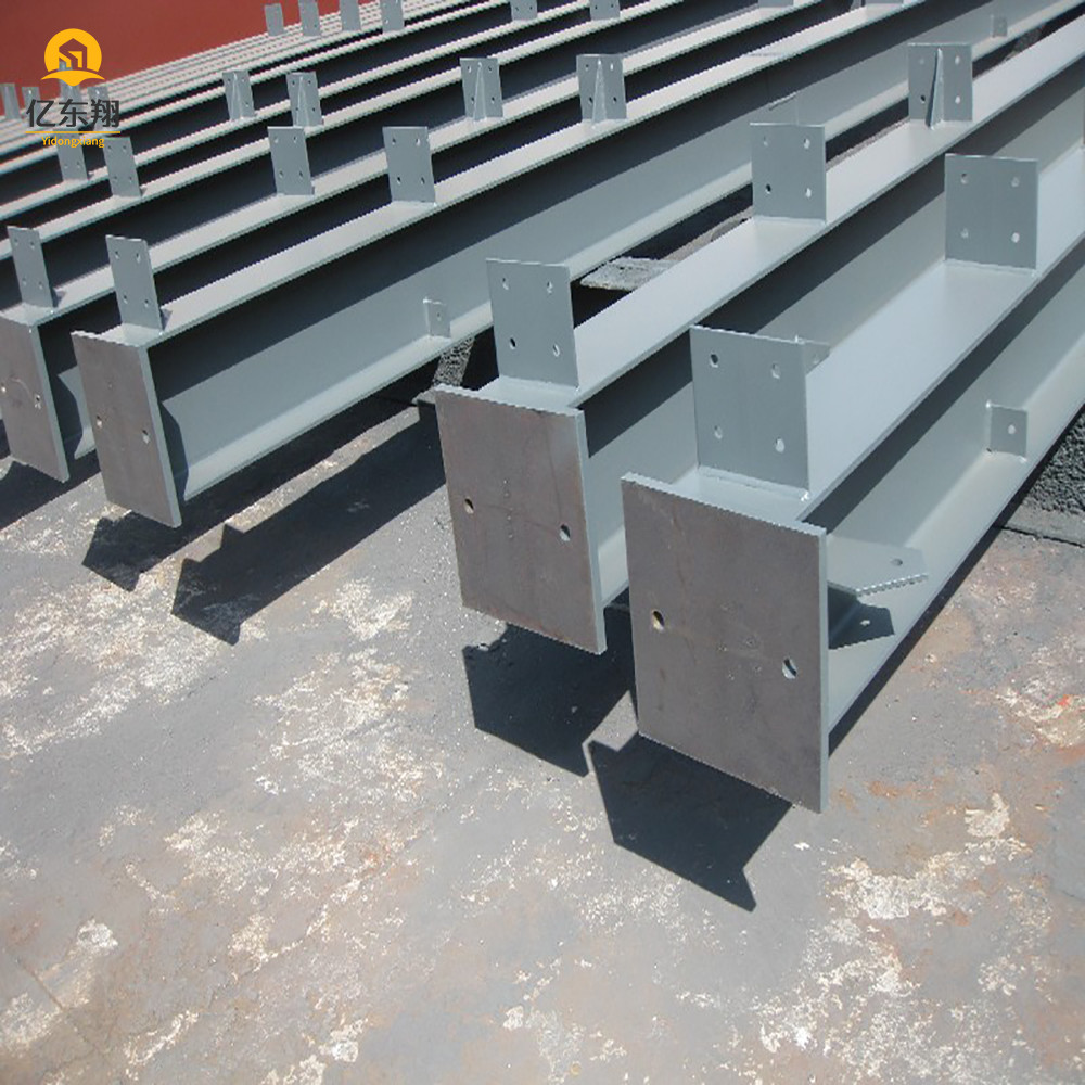 Pre Engineered Steel Structure Workshop Construction With Steel Color Sheet Cladding