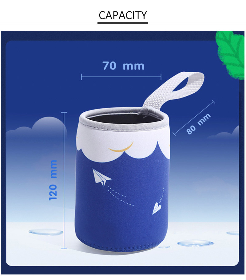 Reusable Neoprene 600ml Baby Feeding Bottle Cover