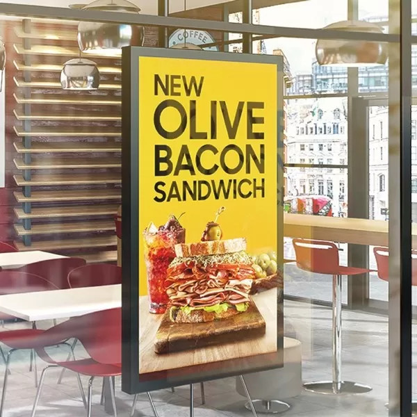 Retail Stores Double Sided Lcd Display 700-1000 Nits Brightness