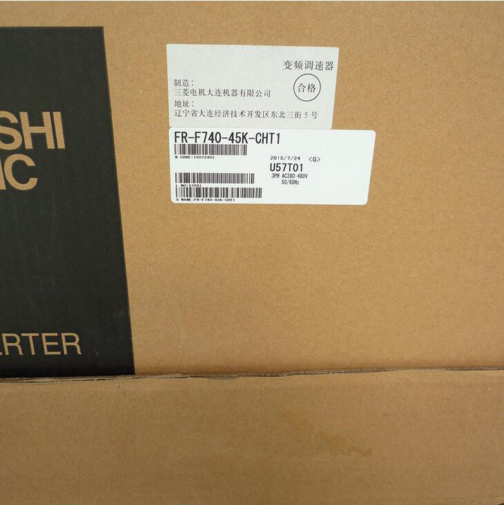 FR-F740-45K-CHT1 Mitsubishi Inverter FR-F700 Series 45KW 380V converter
