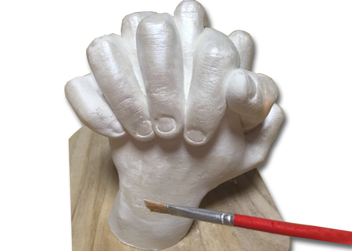 DIY Family Impression Hand Cast Kit Plaster Hand and Foot Molding Memory Sets