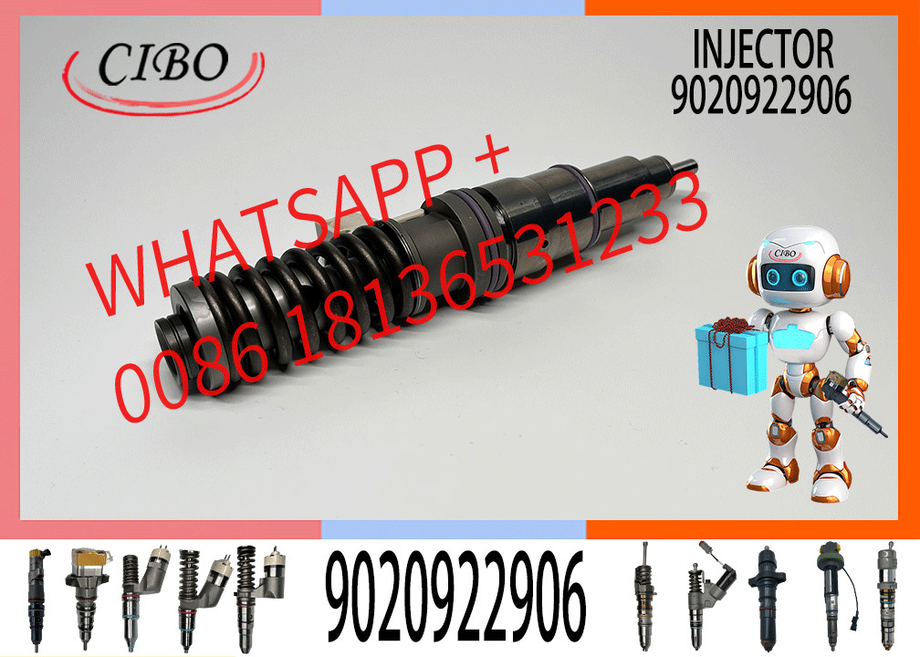 Fuel Injector BEBE4D14001 BEBE4D14101 20780666 20929906 9020922906 20922906 for VOLVO CE Wheel Loader D16 L350F L350H