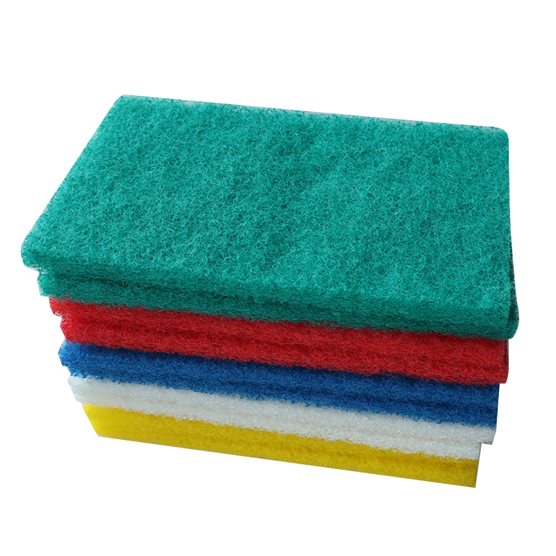 Customized Kitchen Scouring Pads Corrosion Proof Wear Resisting Portable