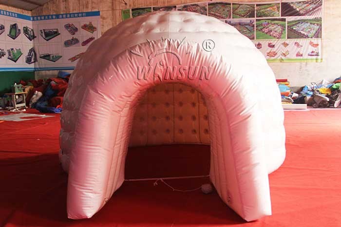 3 Layers PVC Inflatable Event Tent / Igloo Blow Up Tent For Hiring