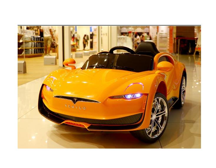 2023 Children's Electric Ride On Car with Remote Control 12V Four-Wheel Two Seater