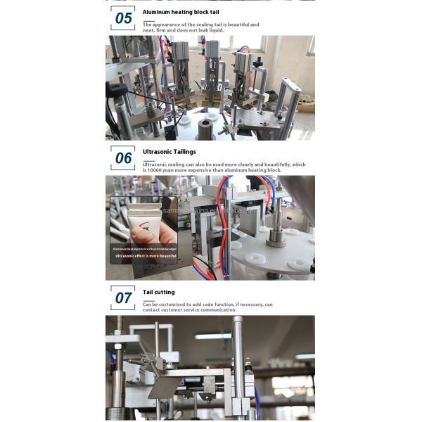 High Speed Automatic Ultrasonic Soft Tube Filling and Sealing Machine Cheap Price Cosmetic Plastic Tube Packaging Solution