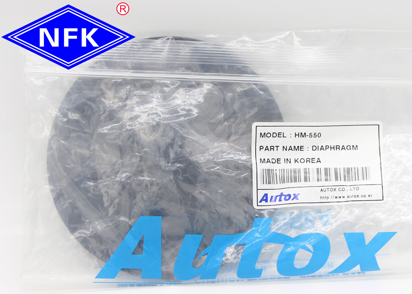 AUTOX Rubber Diaphragm Seals HM550 112x16mm Size For Mechanical Rotary Drilling