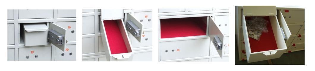 Dt-28 Bank Safe Deposit Box Vault Locker for Home/Hotel