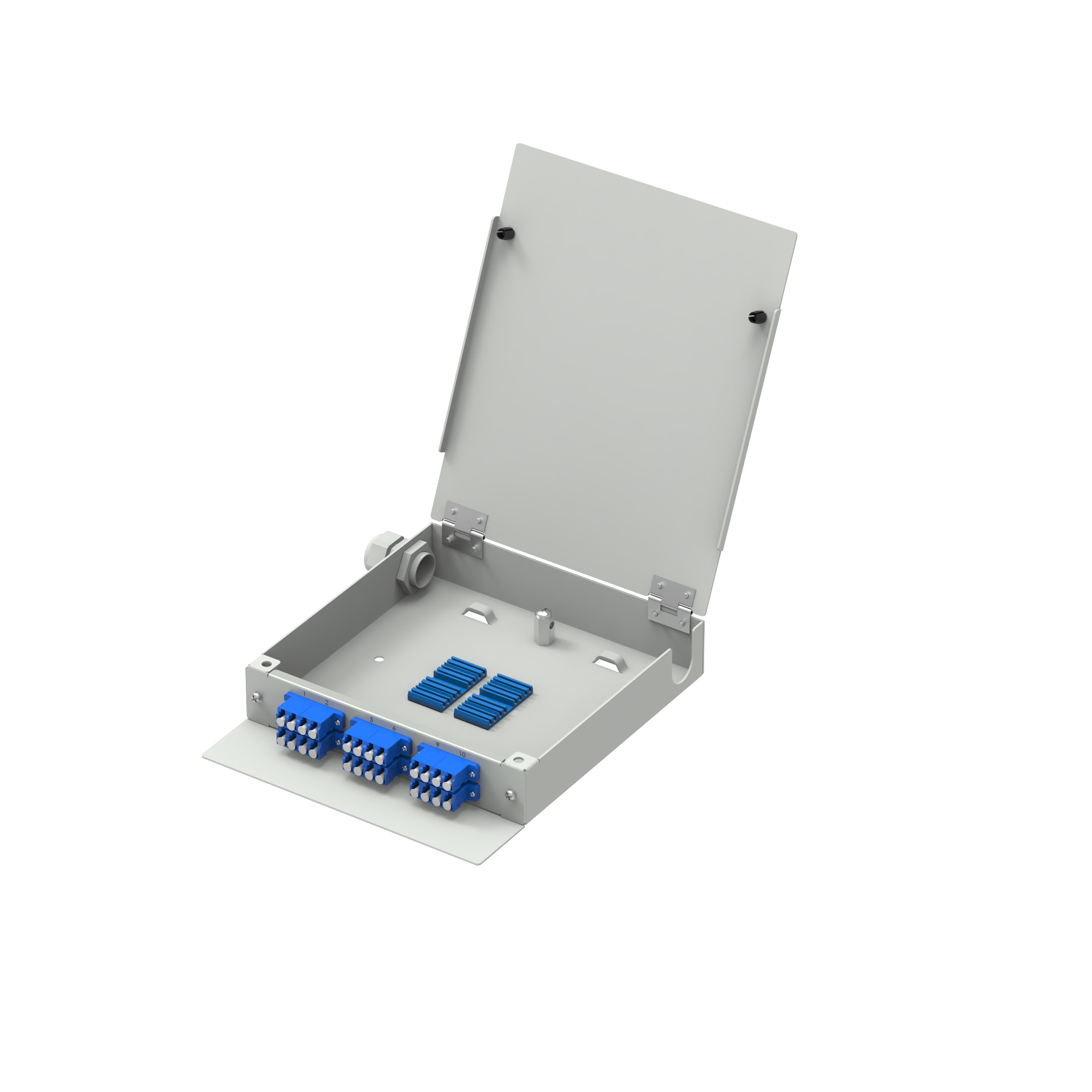 12 Cores FTTH Terminal Box for Economical Fiber Optic Distribution in ODN Network