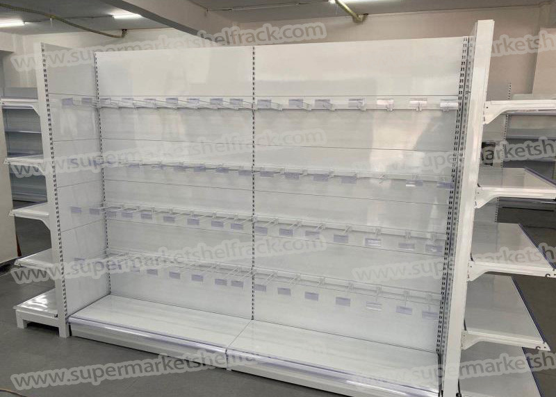 100KG Heavy Duty Steel Supermarket Shelf Rack Shelving Q235 Steel 1200MM