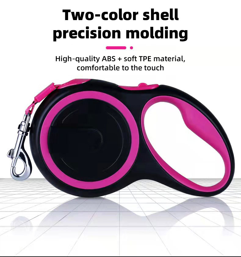 Traction Rope Simple Style Dogs Adjustable pet Leashes multi-color wlking