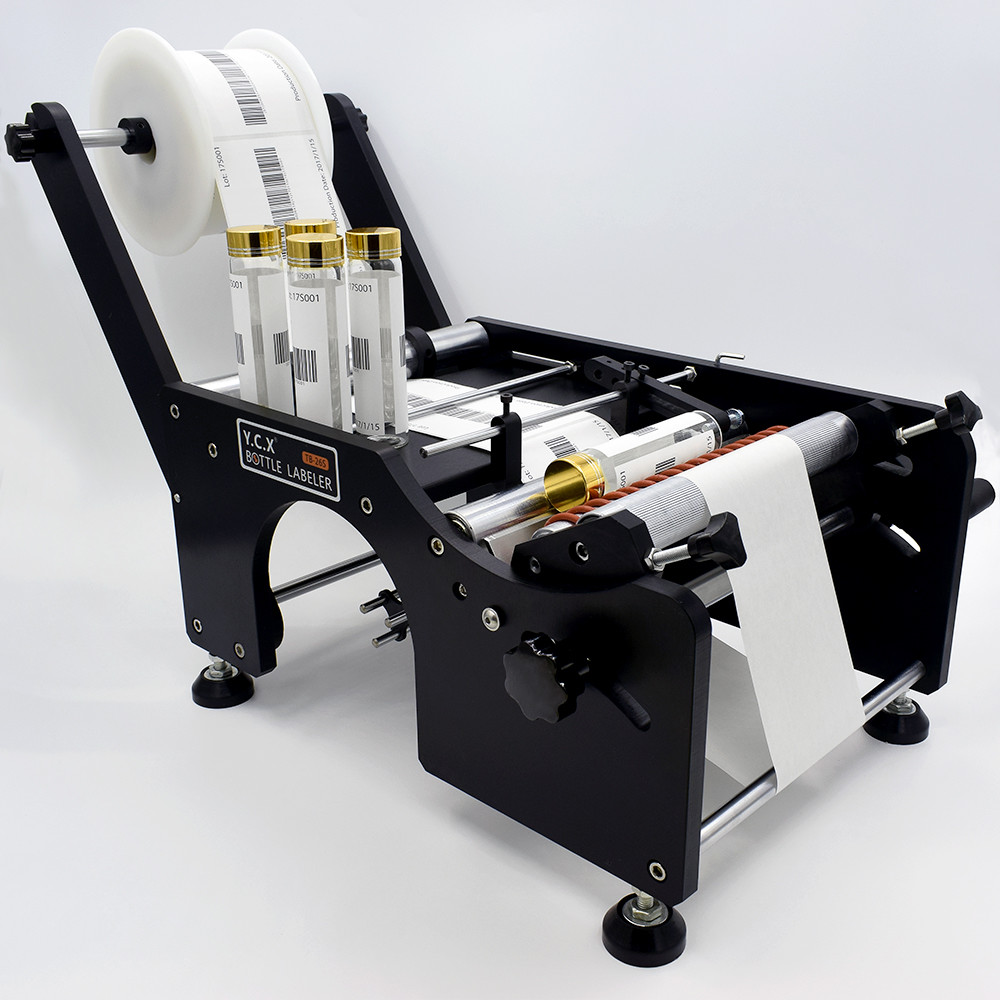 Affordable hand manual round containers labeling equipment machine TB-26S