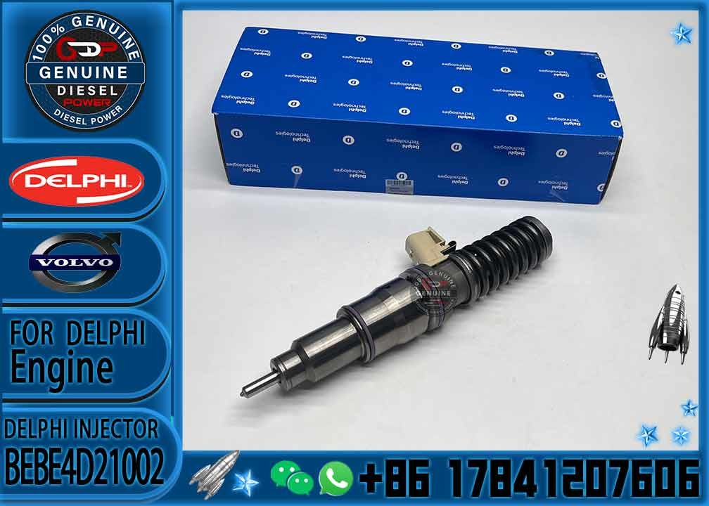Common Rail Injector 33800-84840 3380084840 BEBE4D21002 Fuel Injector for VOL Diesel Engine