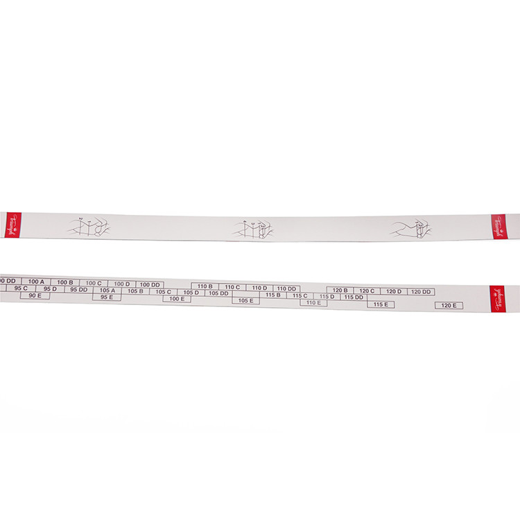 Custom Safe Bra Fit And Care Guide Clothing Tape Measure For Ladies Measrement Instrument