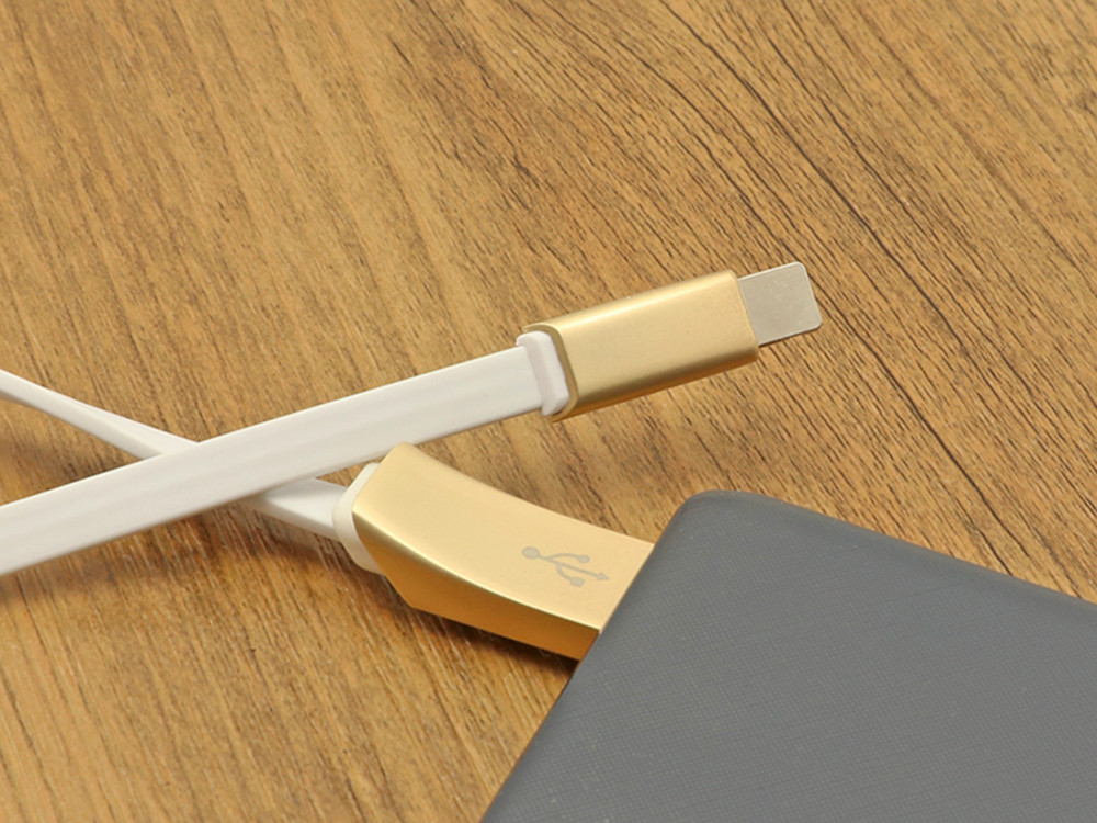 Hot Sale 1m 2m 3m Zinc alloy Stainless Steel Charger 8 pin Usb cable for Iphone 5 5S 6 6plus 7 7 plus 8 8X