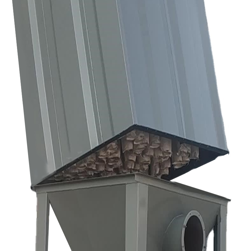 132*2000mm Central Dust Removal Equipment Pulse Dust Collector for Fine Dust Control