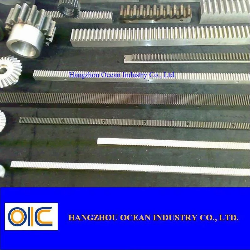 Blacken Steel Gear Rack for Pinion