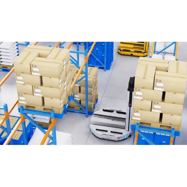 VFR,VNA Fork-Type AMR,Very Narrow Aisle Fork-Type Autonomous Mobile Robot,Warehouse Automation And Logistics Industry Automatically Organize And Stack