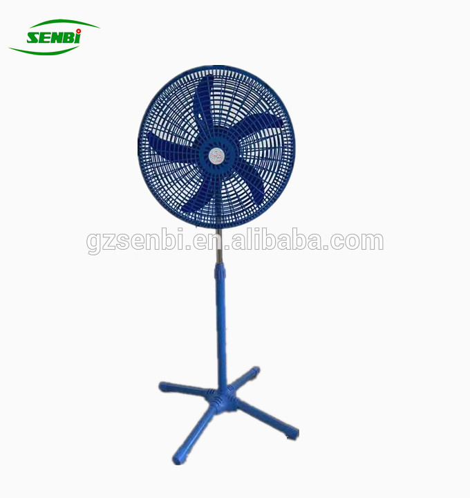 best quality home use 18inch powerful fan plastics material with cross base