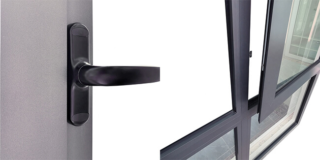 aluminum casement window