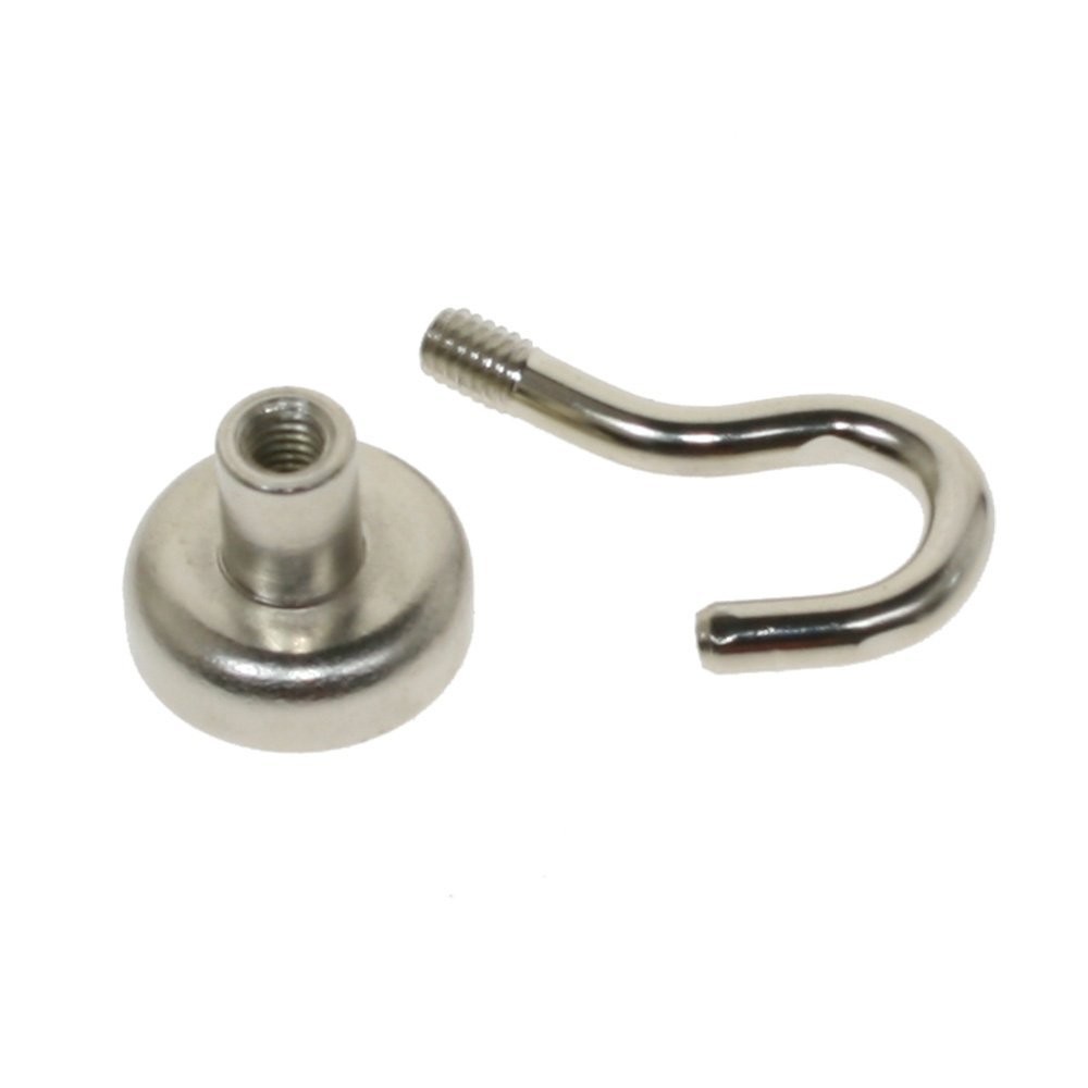 Kellin Neodymium Pot Magnet 0.6''D X 1.4''H Neodymium Magnetic Hooks Used asTool Holder