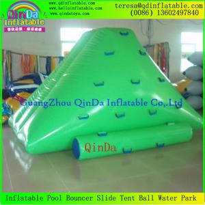 China Hot Sale Inflatable Water Climbing Mountain Inflatable Climbing Wall Flaoting Iceberg on sale