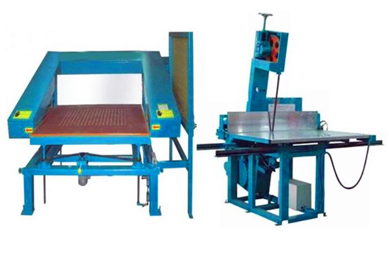 3.8 Kw Polyurethane Foam Crushing Cutting Machine For Special Shaped Slicing Foam