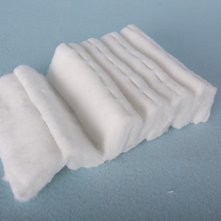 Health Care Snowy Absorbent Bleached Cotton Zig Zag 23g Min Water Absorption