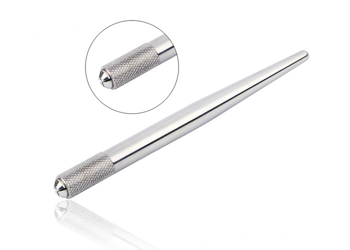 Microblading Permanent Stainless Steel Makeup Eyebrow Tattoo Heavy Silver Manual Eyebrow Tattoo Pen