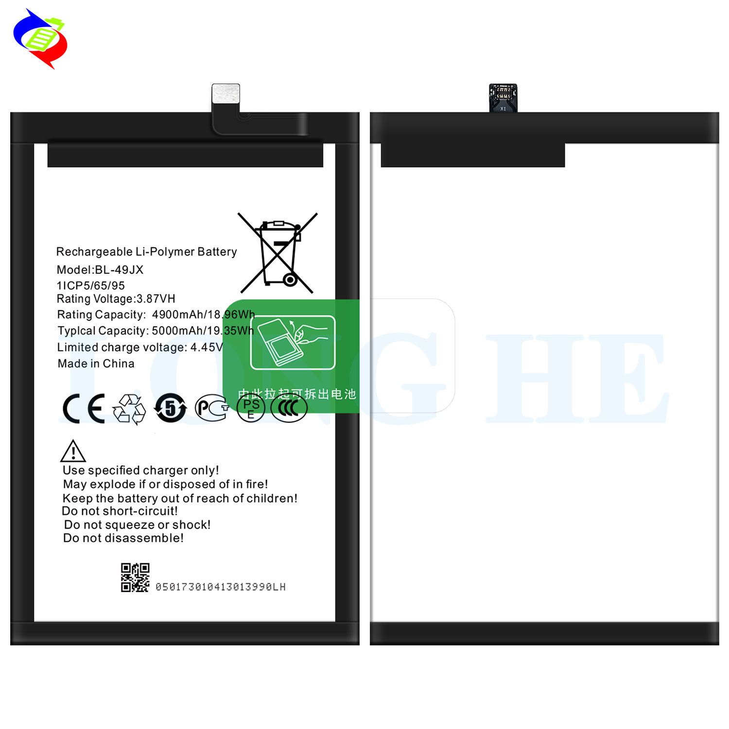 BL-49JX Mobile Phone Battery for Infinix Note 10 Pro X695 X697 X6815 Original Batteries