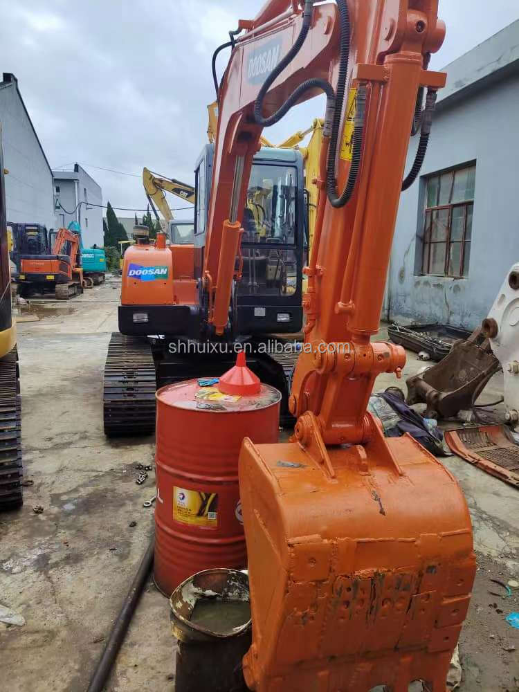 high quality in stock used doosan dx55/second hand crawler mini excavator doosan dx55 on sale