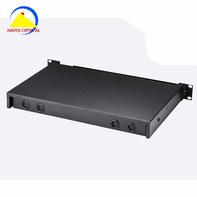 SC APC 24 Port Fiber Optic Patch Panel Using Cold Rolled Steel
