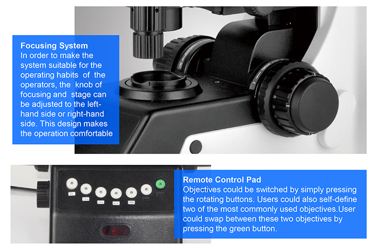 Microscope Semi APO BF+DF+DIC+PL A13.1095-R Full Auto Reflect Portable Metallurgical