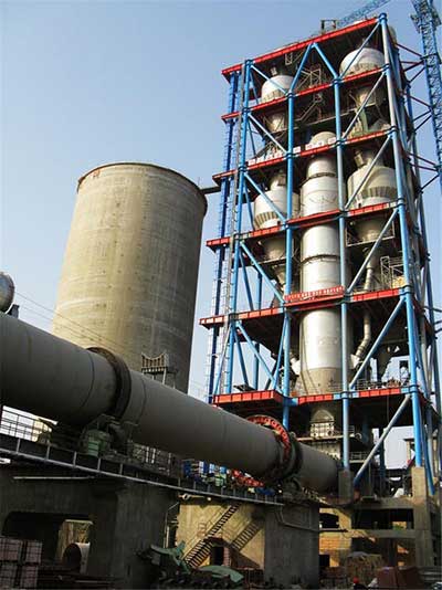 cement cyclone preheater