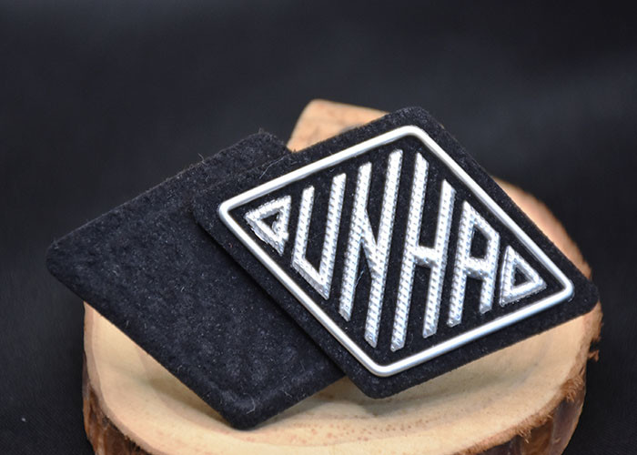 3D TPU Logo Custom Embossed Labels Brand Name Fabric Badges For Clothes
