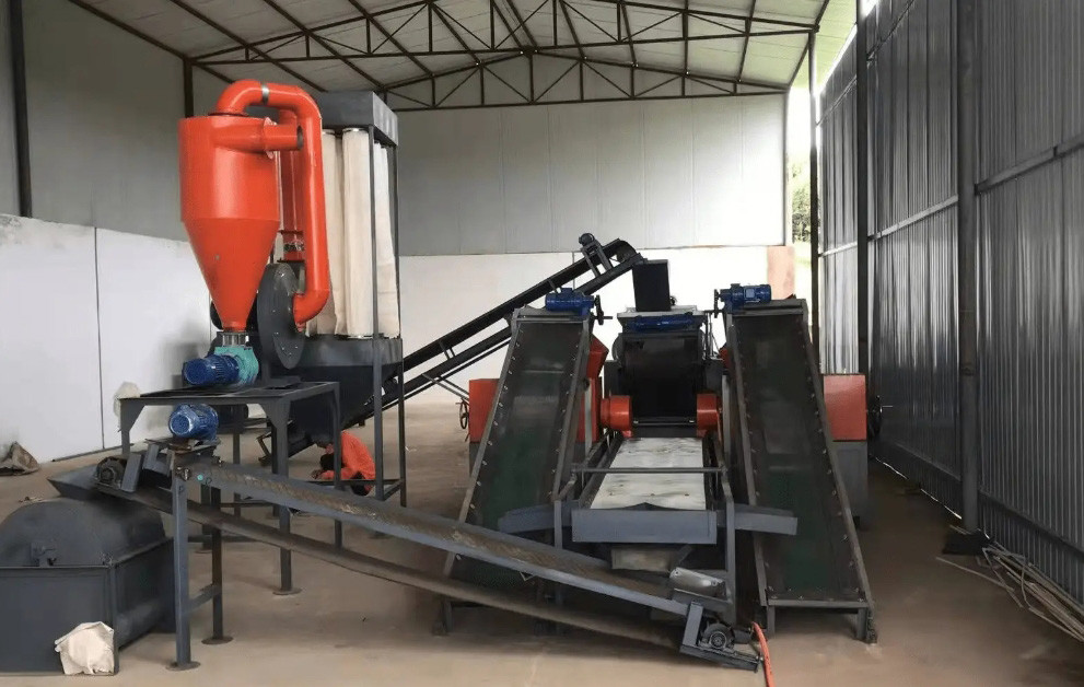 Rubber Truck Car Tire Recycling Plant Automatic Tyre Recycling Line