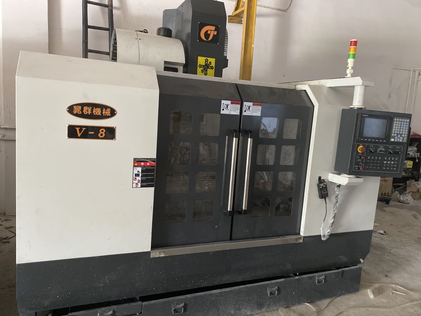 Precision High Rigidity CNC Machining Center Taiwan Brand Check Team VMC850