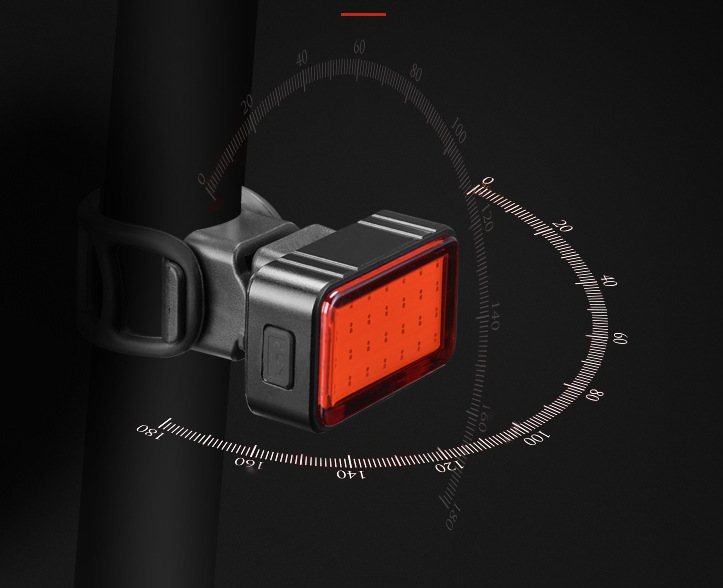 USB Bicycle Accessories Led Rechargeable Bike Tail Light Intelligent