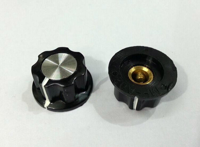 Guitar AMP Volume Knob Volume knob potentiometer knob (D)17 17(H)mm for ALPS16 ALPS27 peduncular shaft