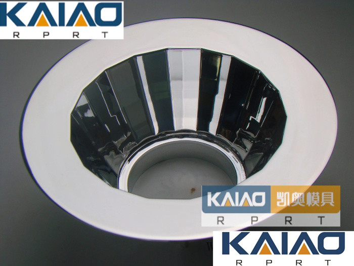 CNC Metal Aluminum Rapid Prototyping Chrome Plating Finish Model