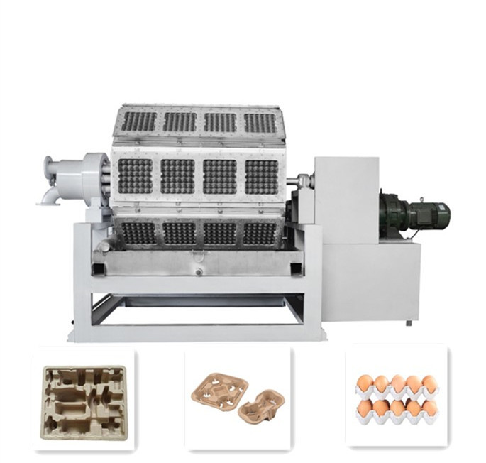 Recyclable Waste Paper Small Pulp Tray Machine Home Egg Tray Paper Molding Machine