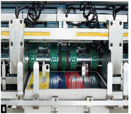High Speed PET BOPP Film Lamination Machine With Hot Chain