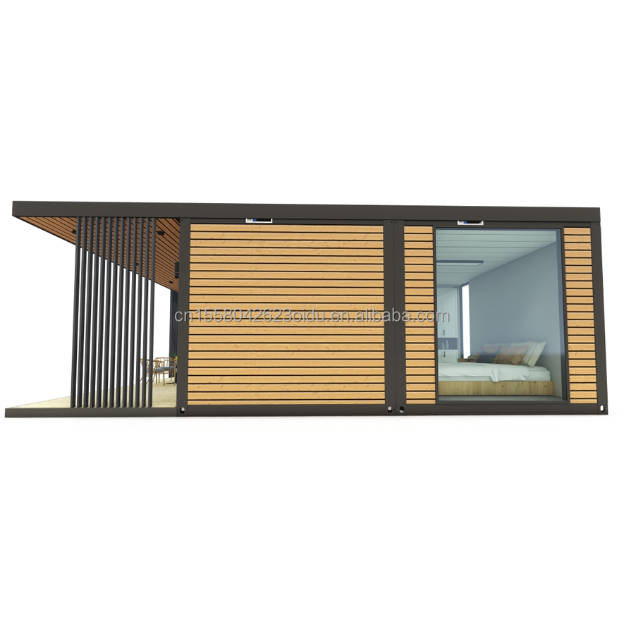 Easy-to-Assemble 20FT Light Steel Prefabricated Villa with Aluminum Alloy Windows