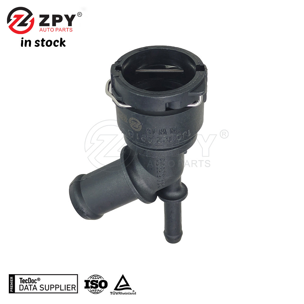 New Engine Coolant Hose Connector Black Fit For Volkswagen Golf 1J0122291B