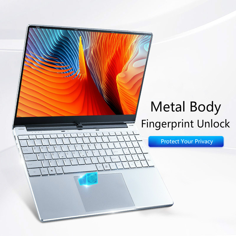 OEM ODM 15.6" Laptop Computer , Rose Gold PC Laptop With Backlit Keyboard
