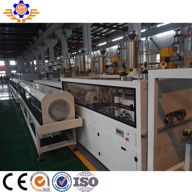 55Kw PVC Pipe Extrusion Line Wasted Water And Sewage Pipe Double Screw Extrusion Machine