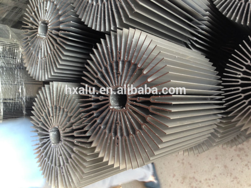 High Quality Industrial Aluminium Heat Sink/Radiator Extrusion Profiles