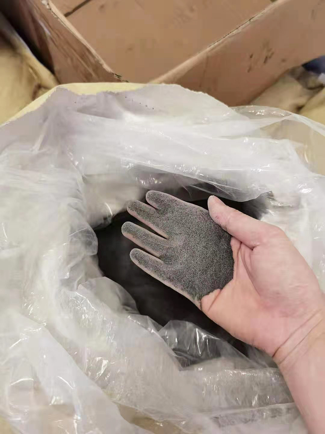 Black Hot Melt Adhesive Powder DTF Heat Transfer PET Film Printing
