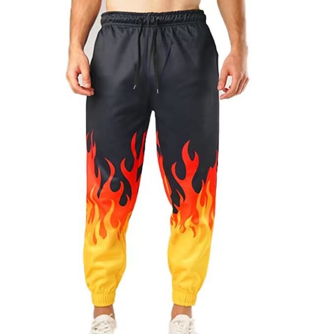 Machine Washable Sublimated Sweatpants Regular Fit For Everyday Wear